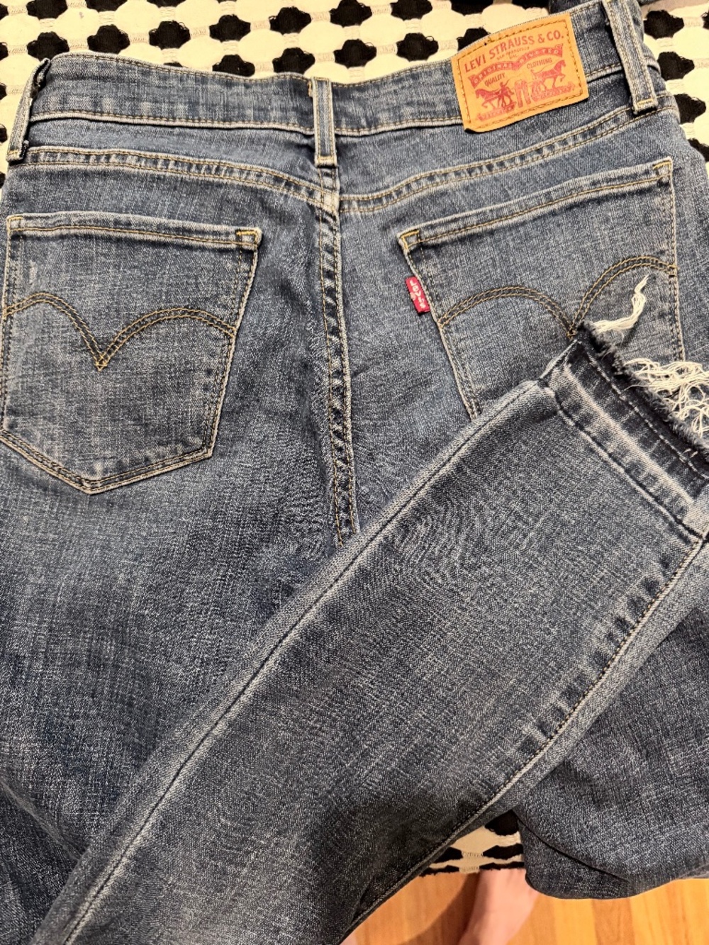 Levi’s Skinny ankle jeans